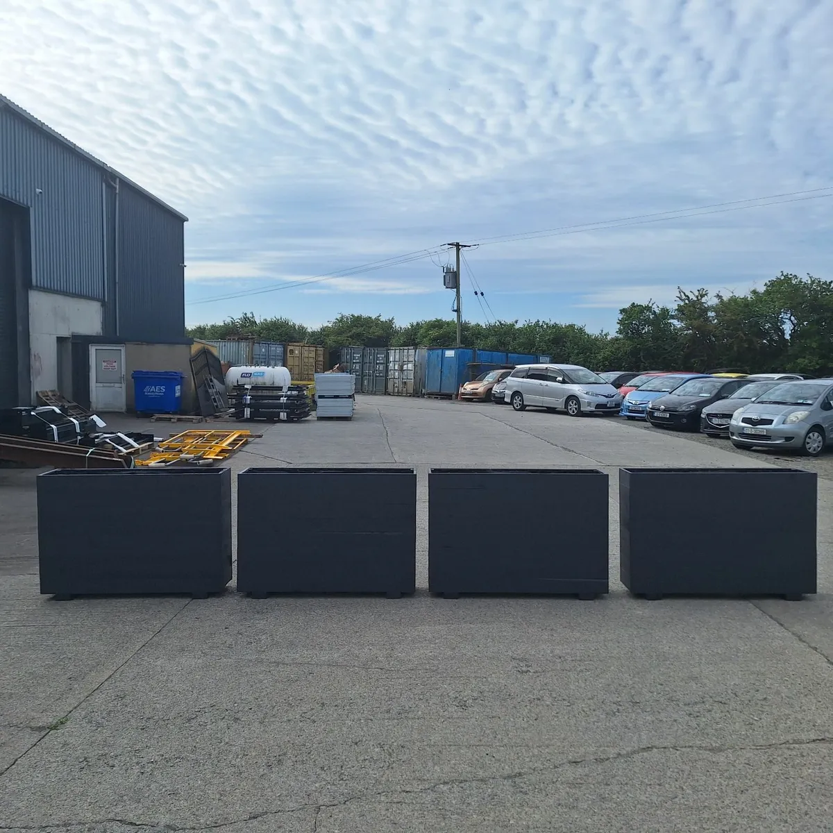 Custom Wooden Outdoor Planter - Image 4
