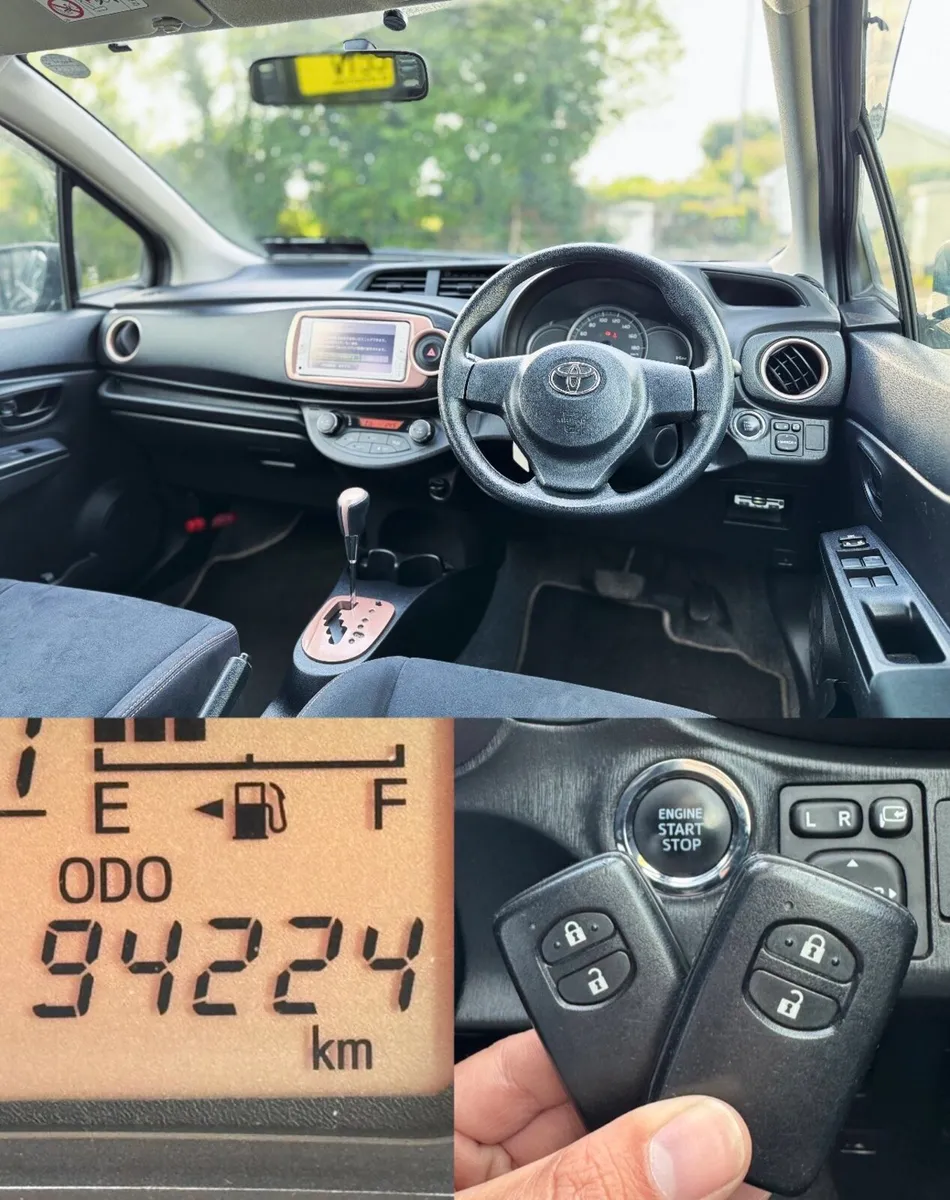 2014 TOYOTA VITZ. 94K KMS. NEW NCT. AUTO 1.3L - Image 4
