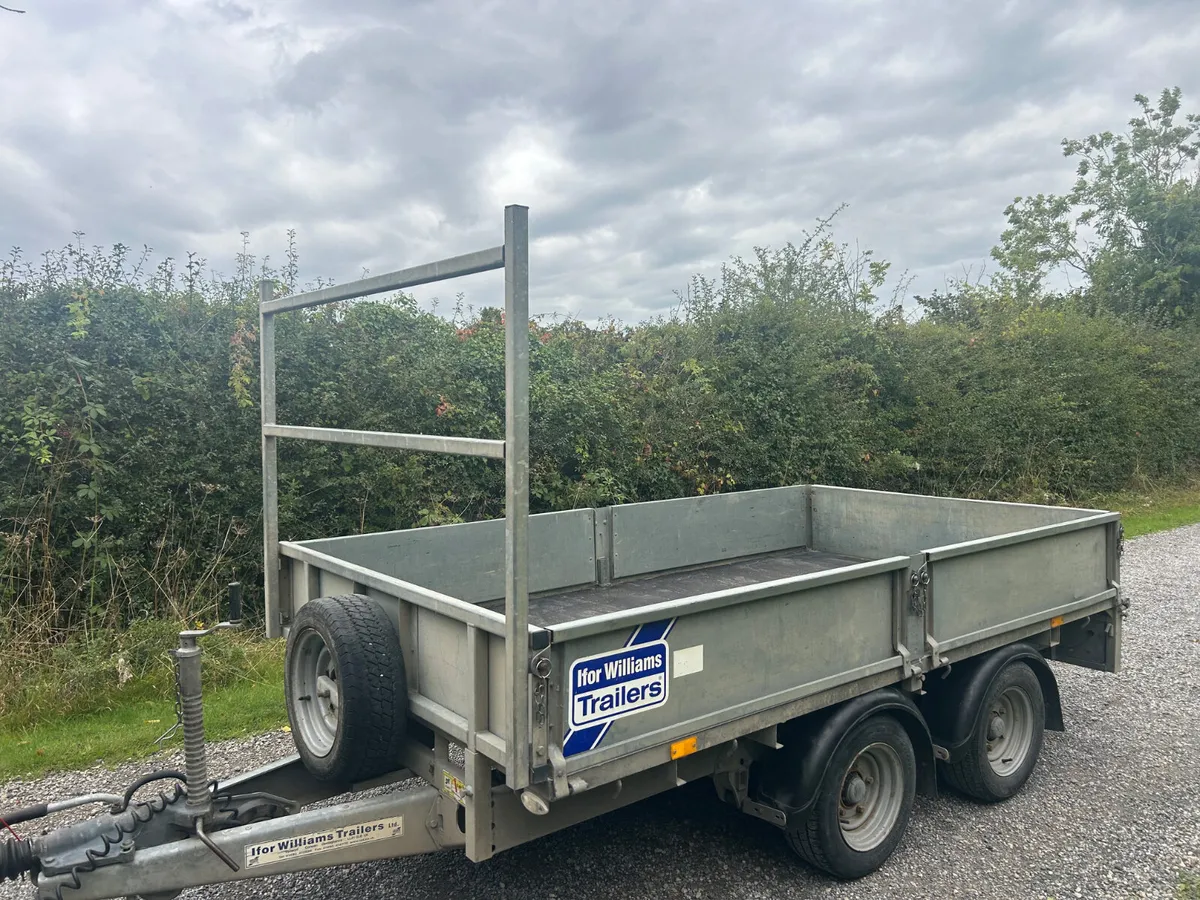 Ifor Williams 10x5.6 Dropside LM105 Trailer - Image 1