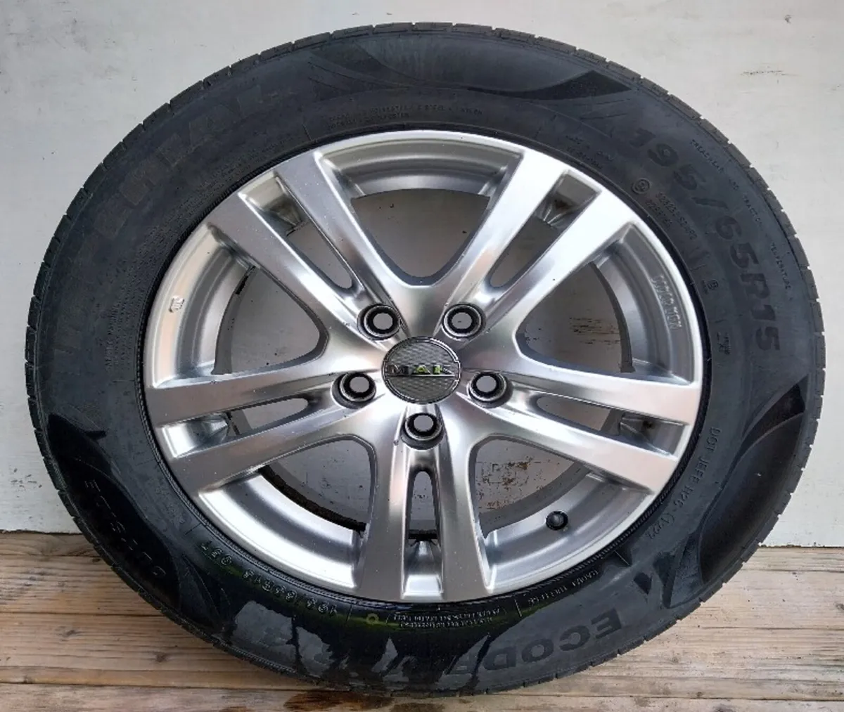 2021 Toyota Proace 15" Alloy Wheel Set 195/65 R15 - Image 1