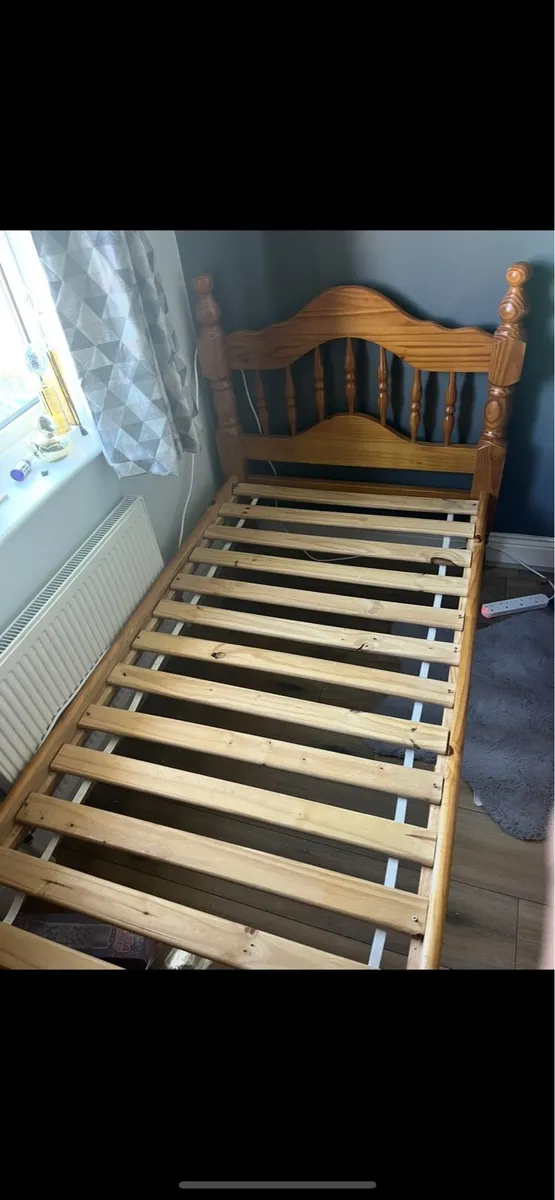 Single Pine Bedframe - Image 1