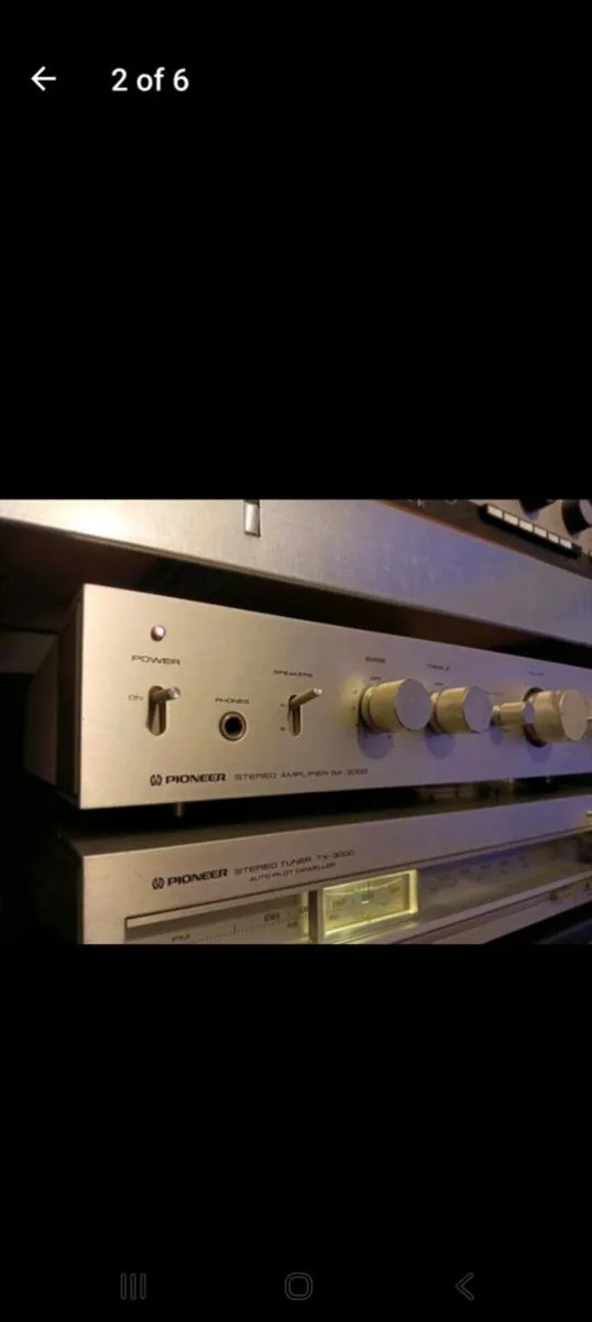 Pioneer sa-3000 amp and tuner, Serviced - Image 2