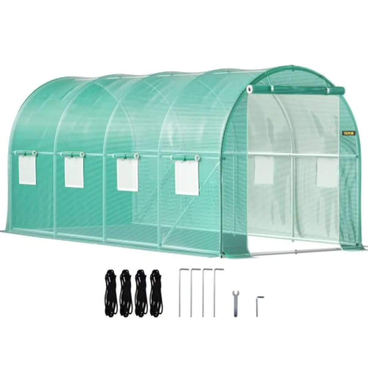 Walk-in Tunnel Greenhouse, 4.5 x 2 x 2 m /15 x 7 x - Image 1