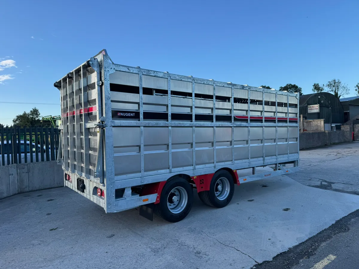 *** NEW NUGENT 20FT LIVESTOCK TRAILER *** - Image 3