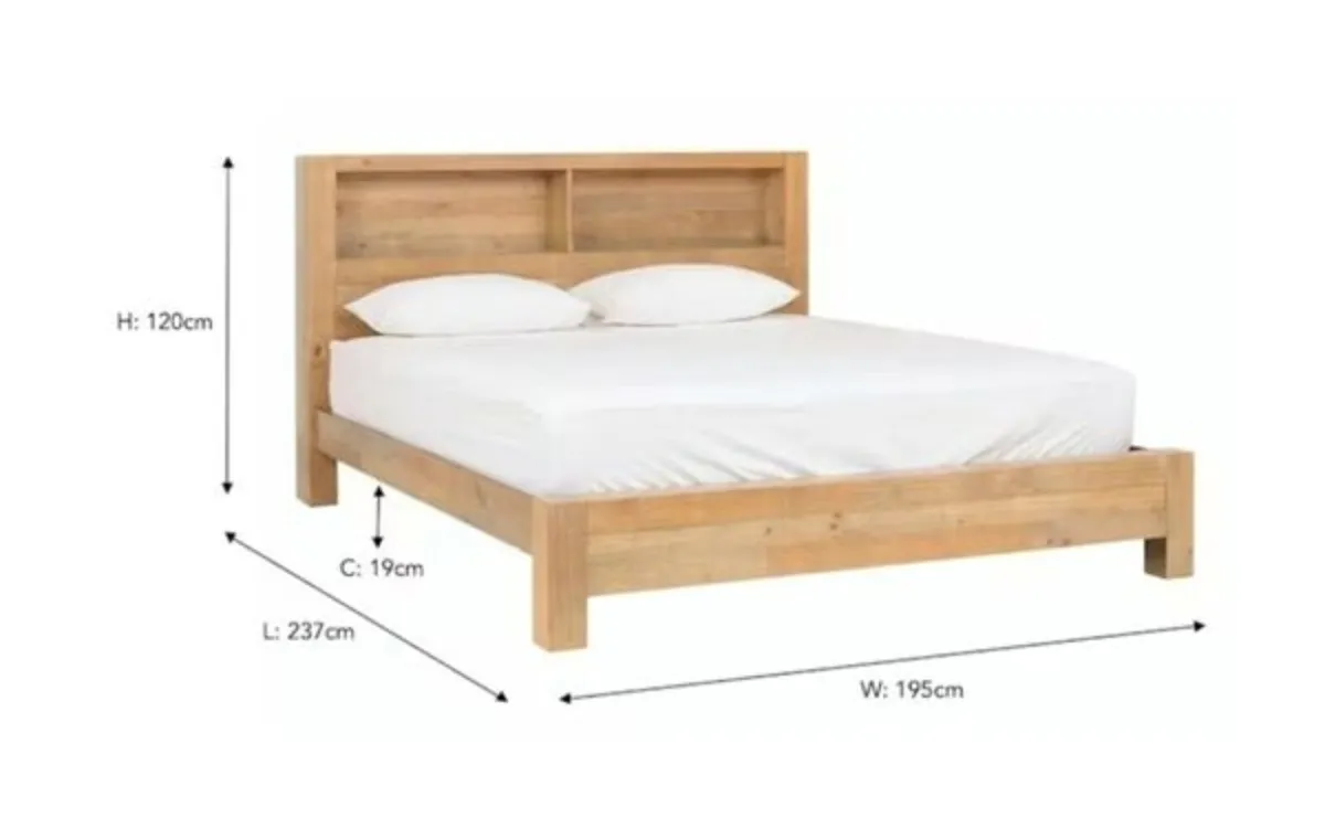 Coolmore Super King bed frame - Image 2