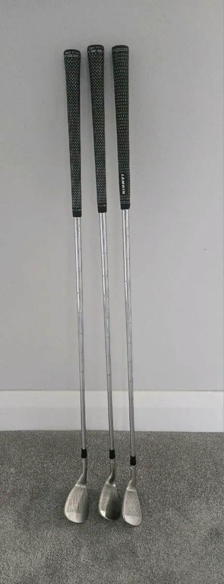 Three titleist vokey wedges - Image 1