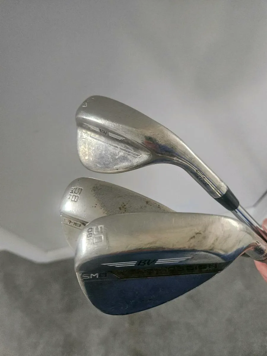Three titleist vokey wedges - Image 2