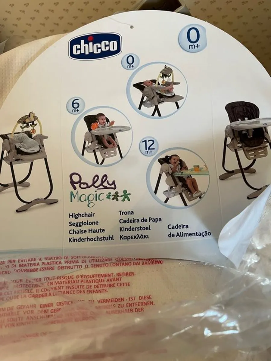 Chicco Polly magic Relax 96 High Chair - Image 4