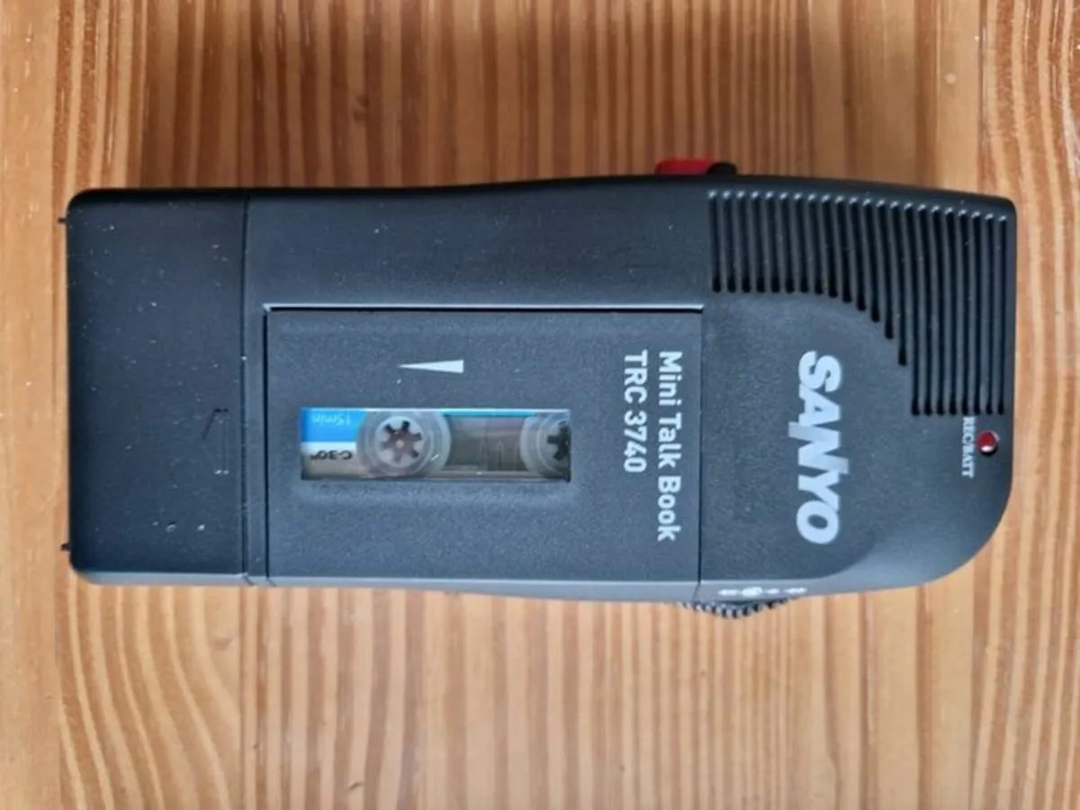 NEW Sanyo TRC-3740 Portable Dictation Recorder - Image 3