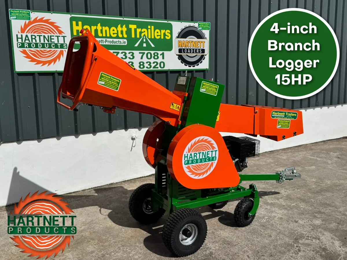15HP Branch Logger 4-inch - Image 1