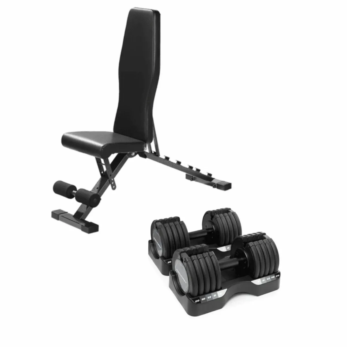 20kg Adjustable Dumbbell Bundle-Try Instore now
