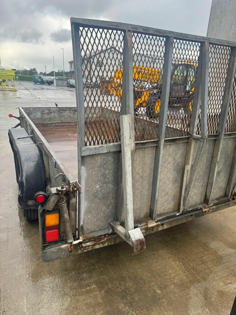 Ivor Williams Plant Trailor 12x6, Good Brakes, LED - Image 2