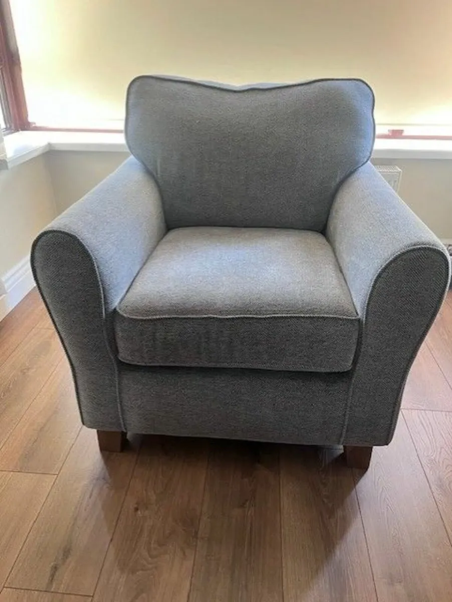 3 Seater Sofa & Armchair - Image 2