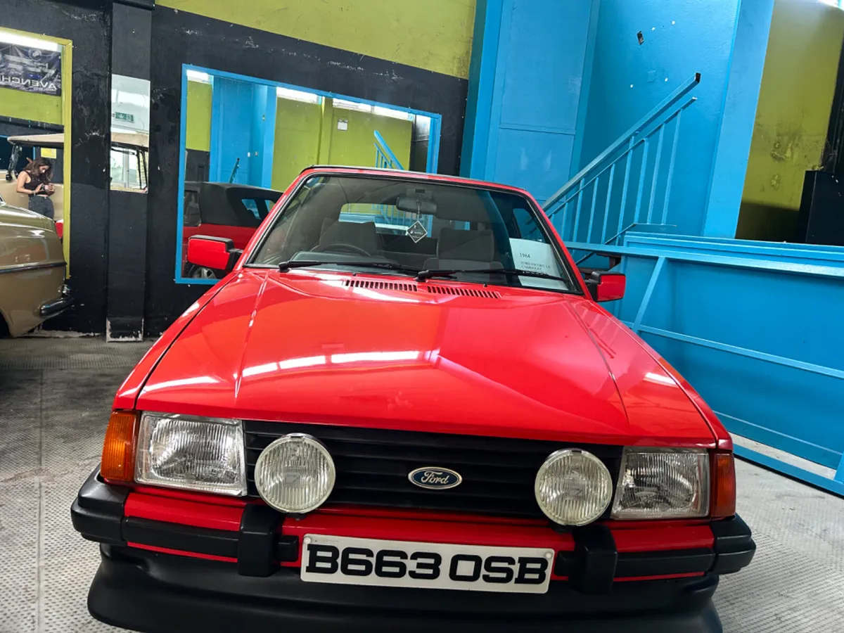 1984 Ford Escort Cabriolet Convertible - Image 1
