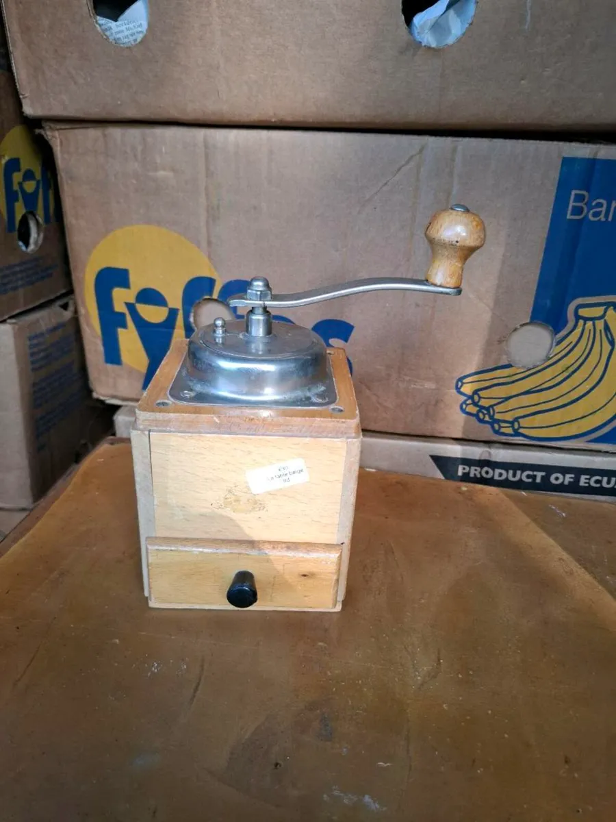 Wood coffee grinder postage possible - Image 1