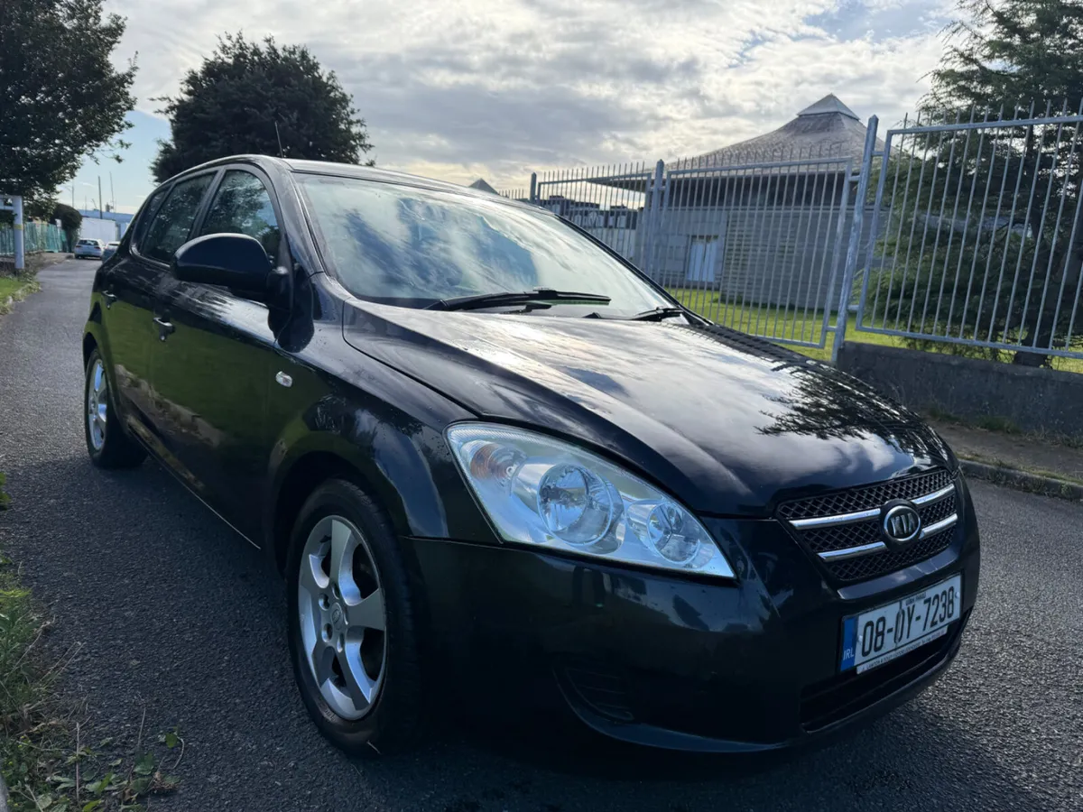 2008 KIA  CEE'D 1.6 CRDI GS 88BHP 5DR  NCT07/26 - Image 1