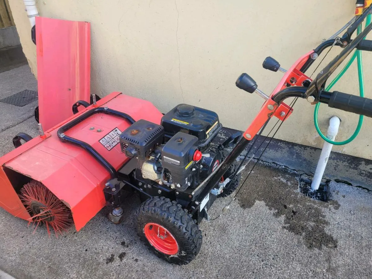 Victor yard sweeper snow plough for sale in Co. Meath for €550 on DoneDeal