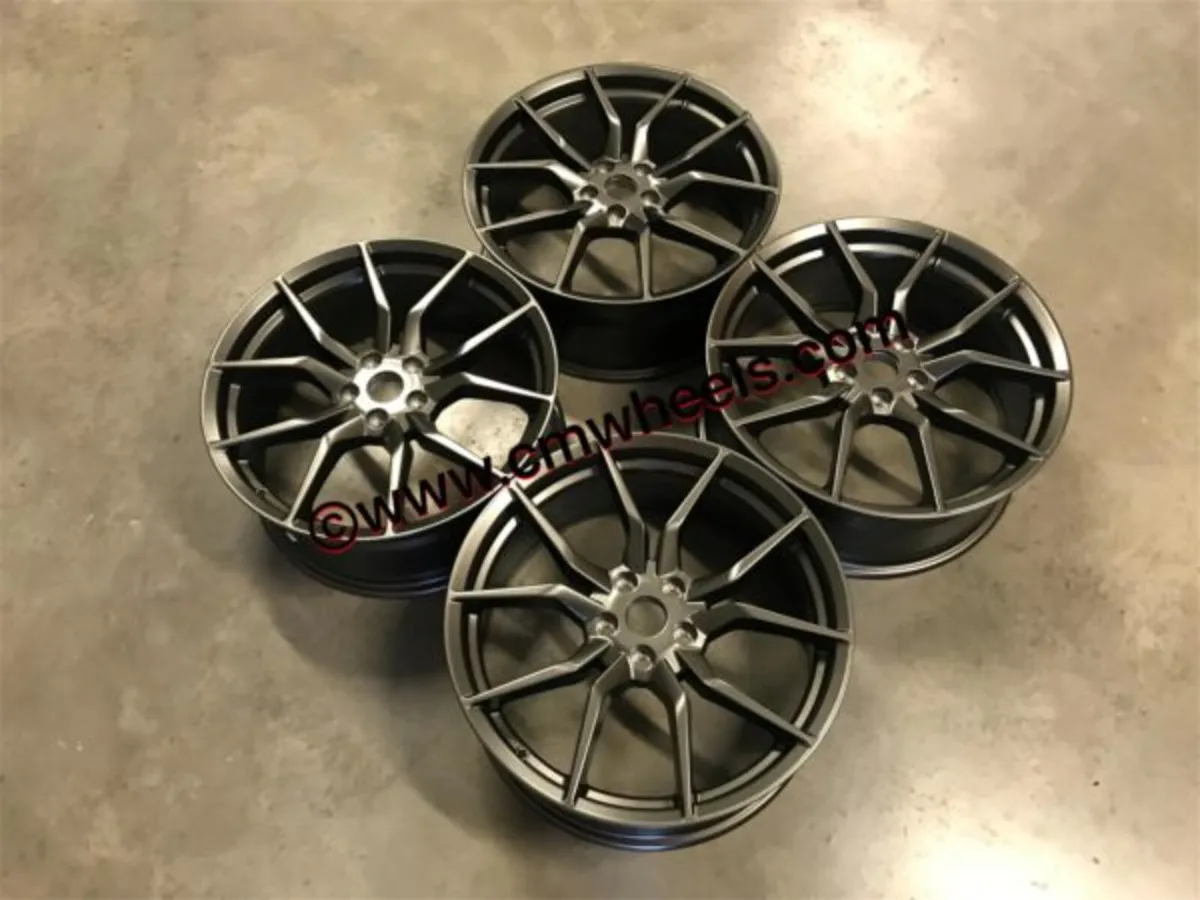 18 19" Inch Ford Focus RS style wheels 5x108 Volvo - Image 1