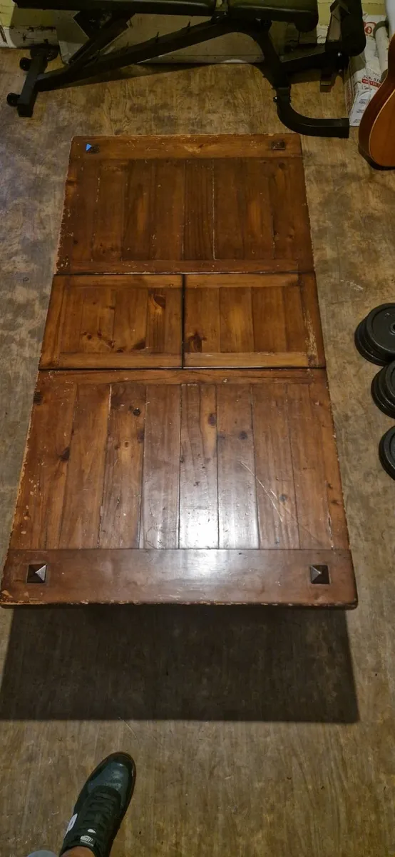 Solid wood coffee table - Image 4
