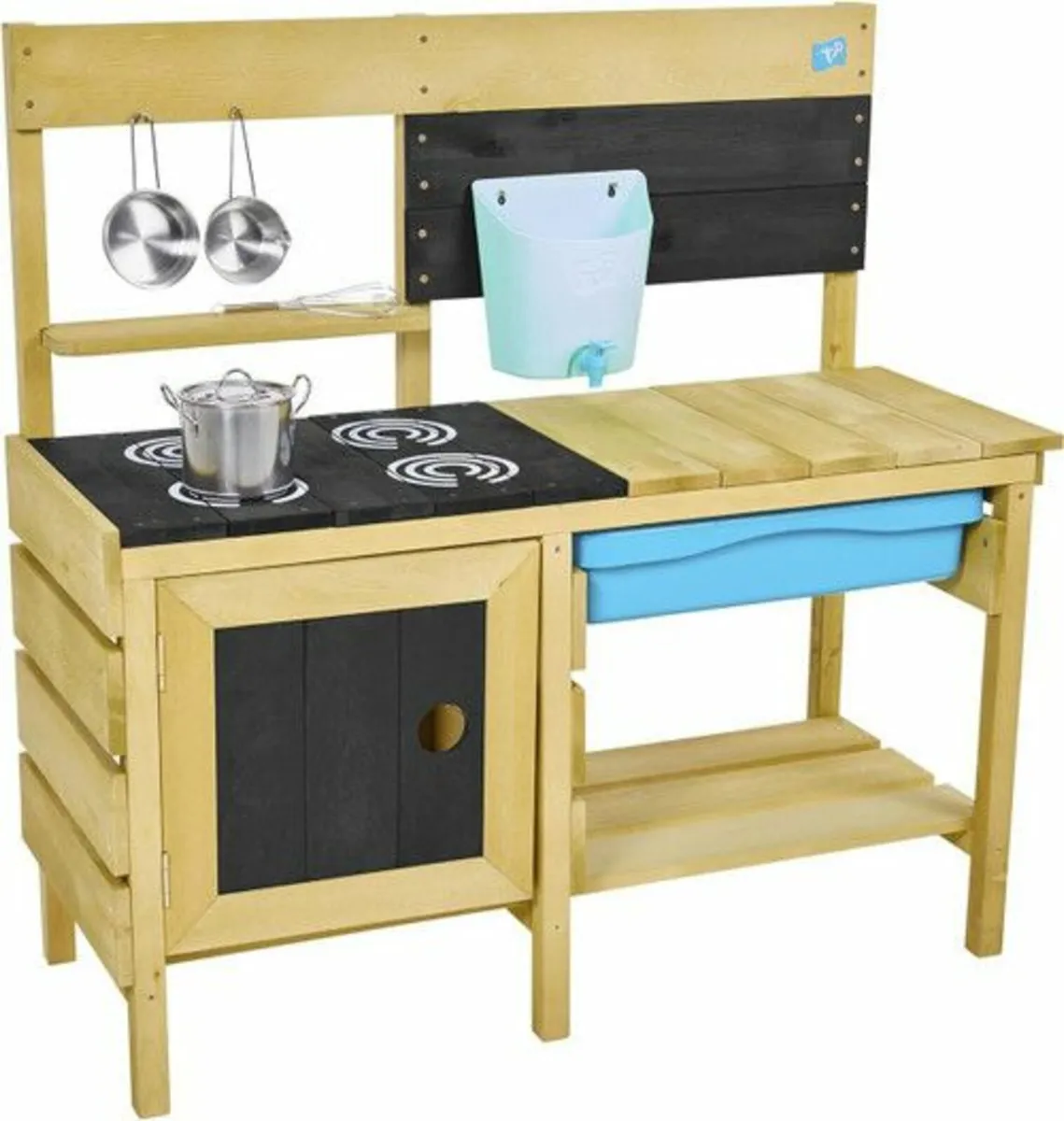 TP Deluxe Wooden Mud Kitchen - Image 3