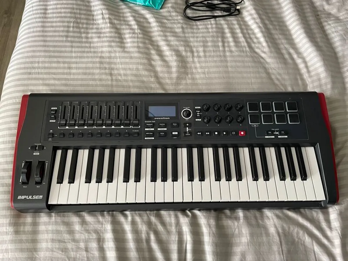 Novation Impulse 49 USB MIDI Keyboard & DAW Controller - Image 1