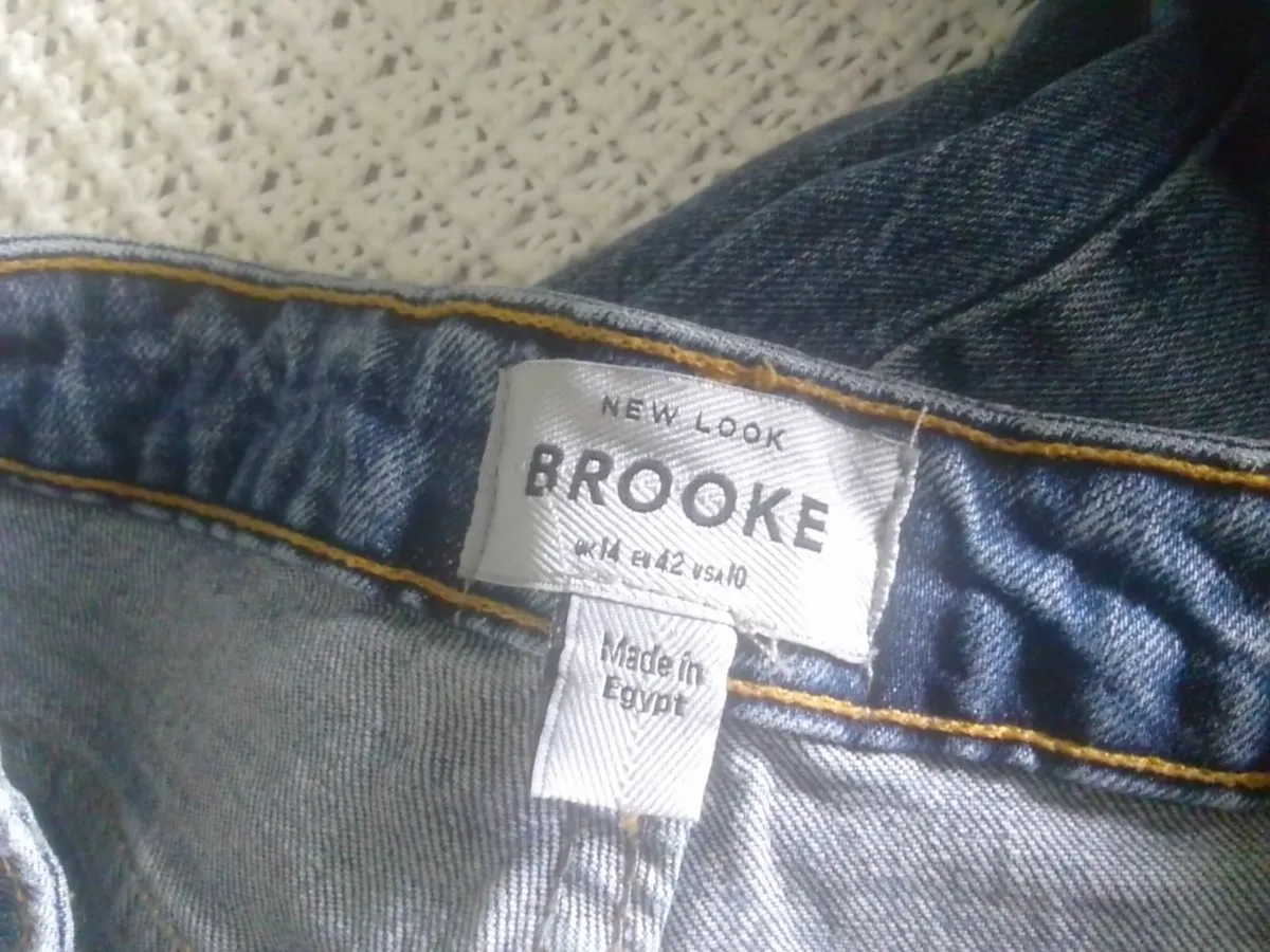 BROOKE WIDE LEG JEANS SIZE 14 - Image 4