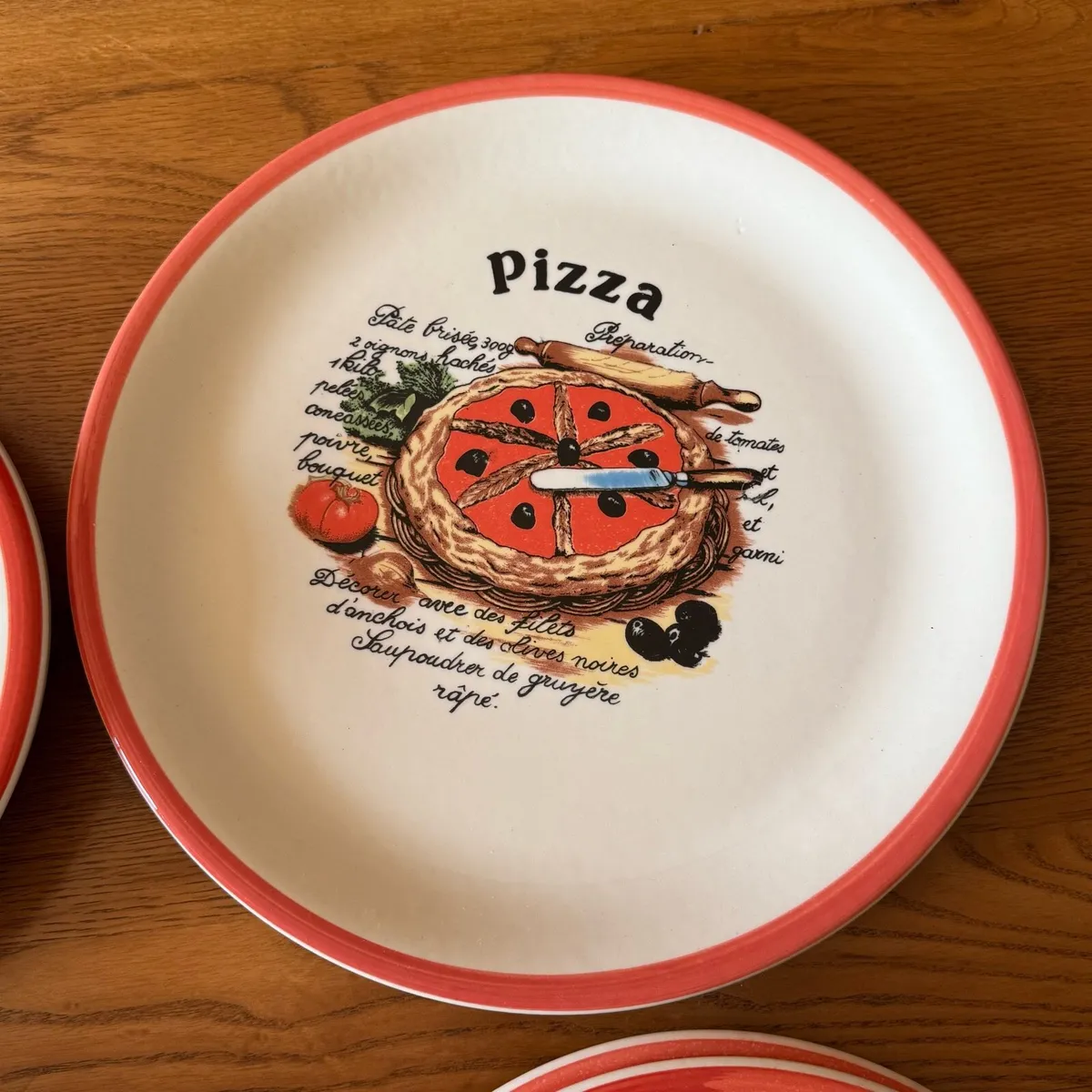 Ceramic pizza set - Image 4