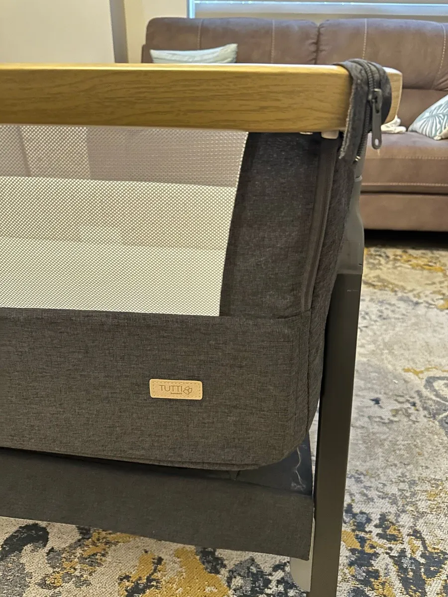 Tutti Bambini CoZee Lite Bedside Crib for sale - Image 4