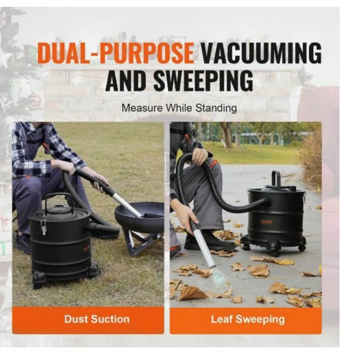 Ash Vacuum Cleaner, 20 L with 1200W Powerful Sucti - Image 4