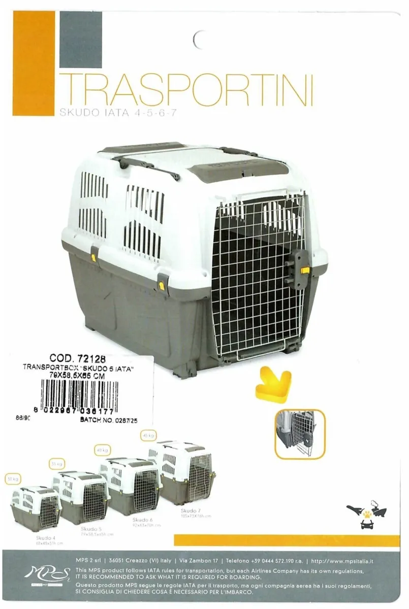 Pet carrier Skudo 5 IATA approved - Image 3
