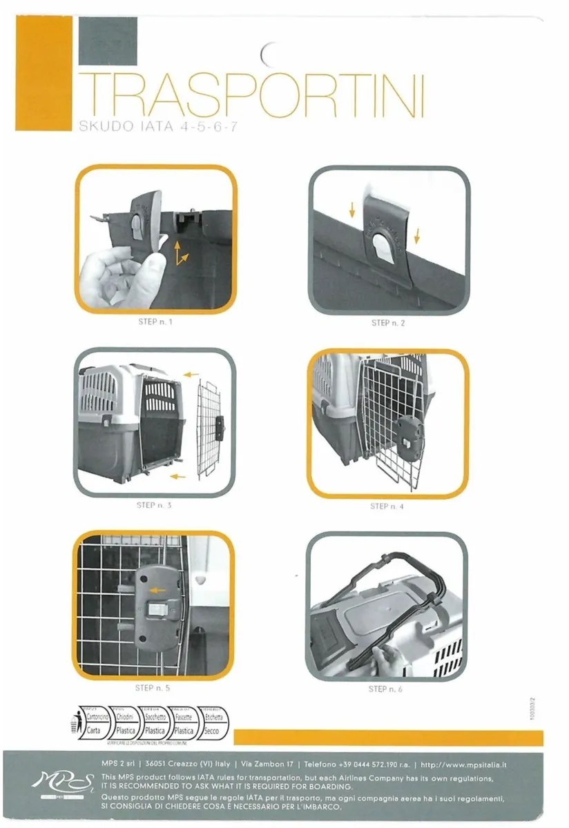Pet carrier Skudo 5 IATA approved - Image 4