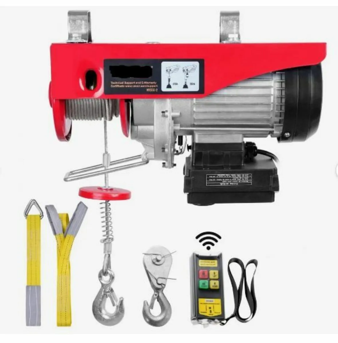Electric Hoist, 249.5 kg Lifting Capacity, 510W - Image 1