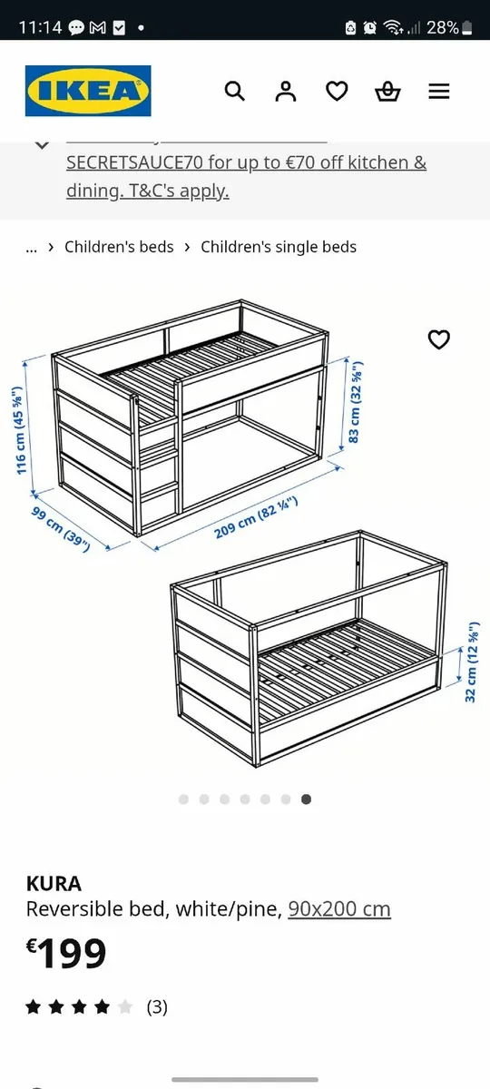 Kura bunk bed - Image 4