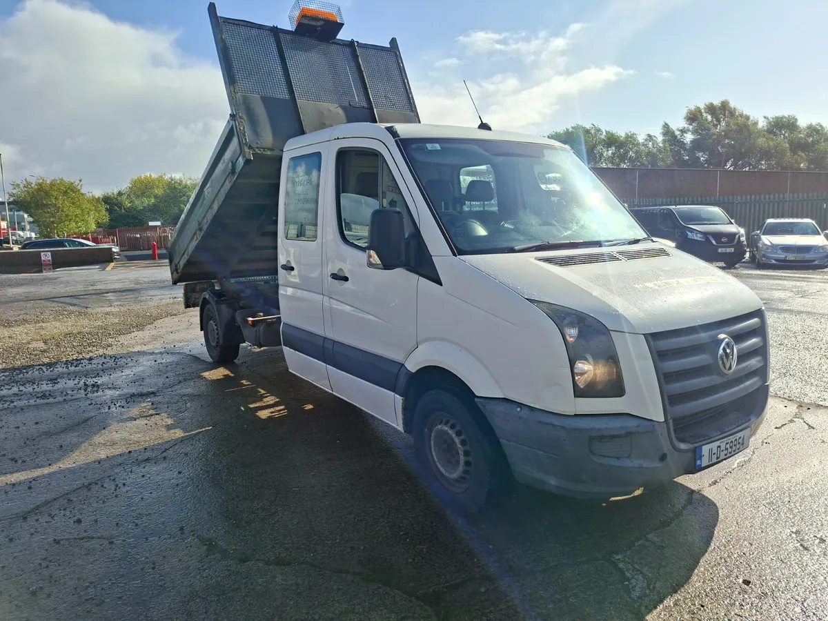 🦏 Volkswagen Crafter tipper 2011.NEW TEST.LOW MIL - Image 4