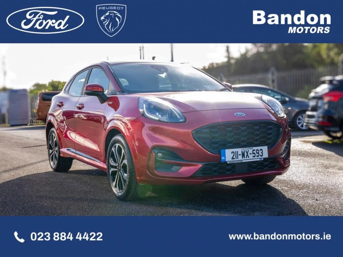 Ford Puma 2011 Ford Puma Red1.0t Ecoboost Mhev 12 - Image 1