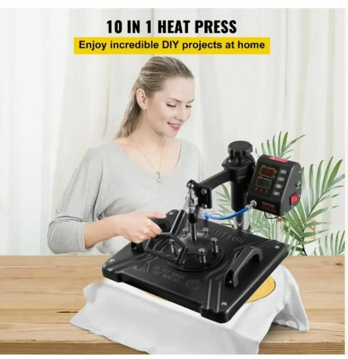 Heat Press 30.5x38.1 cm 10 In 1 Heat Press 1000W - Image 2