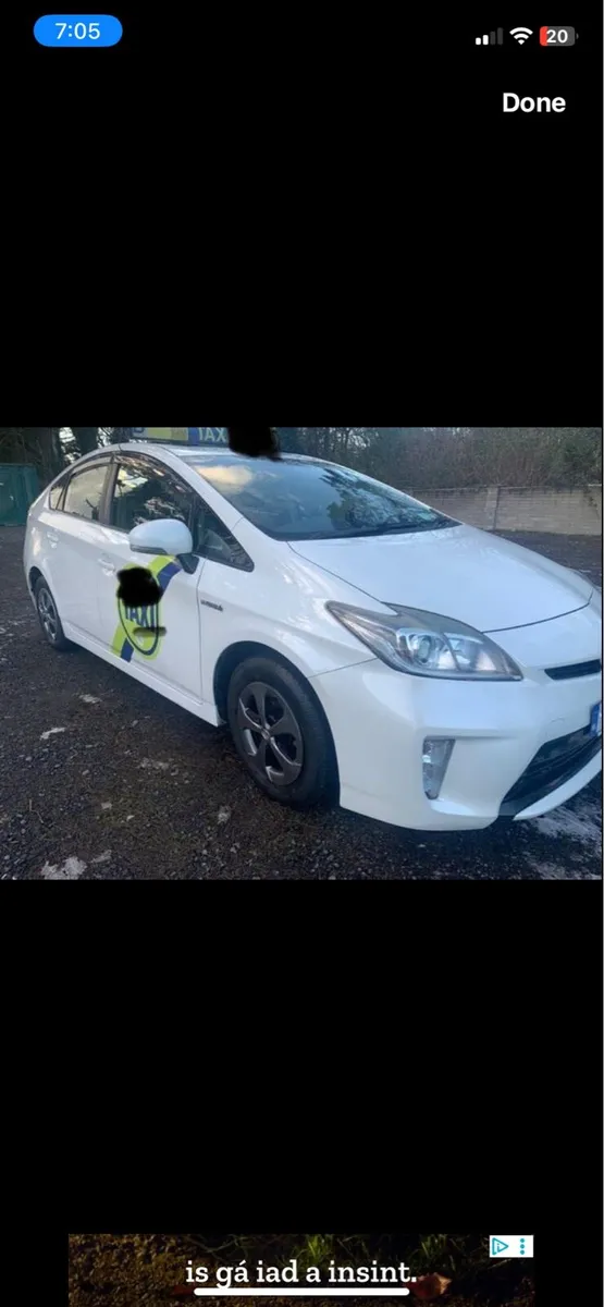 Prius Taxi for rent