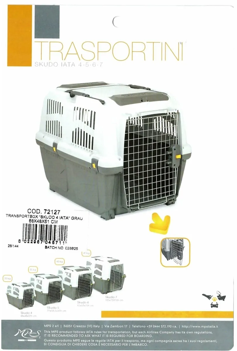 Pet carrier Skudo 4 IATA approved - Image 3