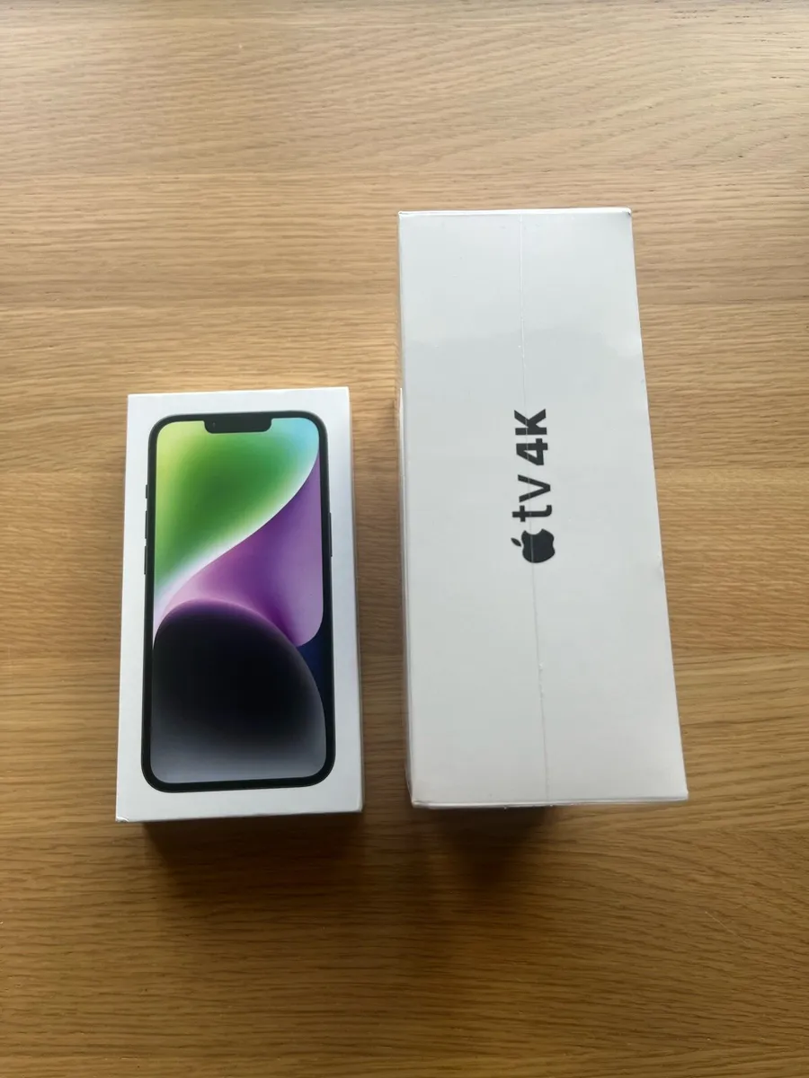 iPhone 14 128Gb plus FREE Apple TV 4K - Image 1