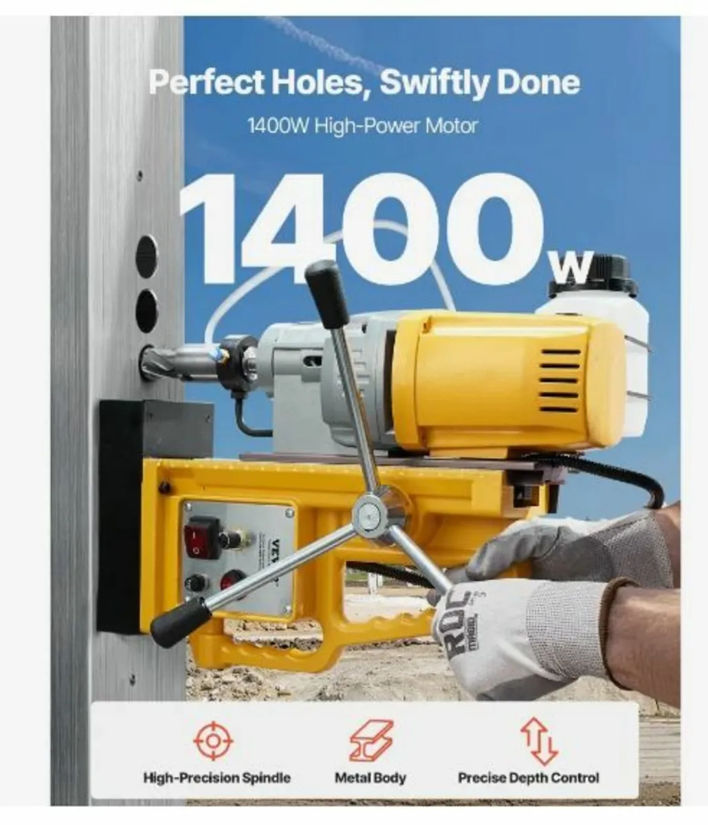 Magnetic Drill 1400W - Image 2