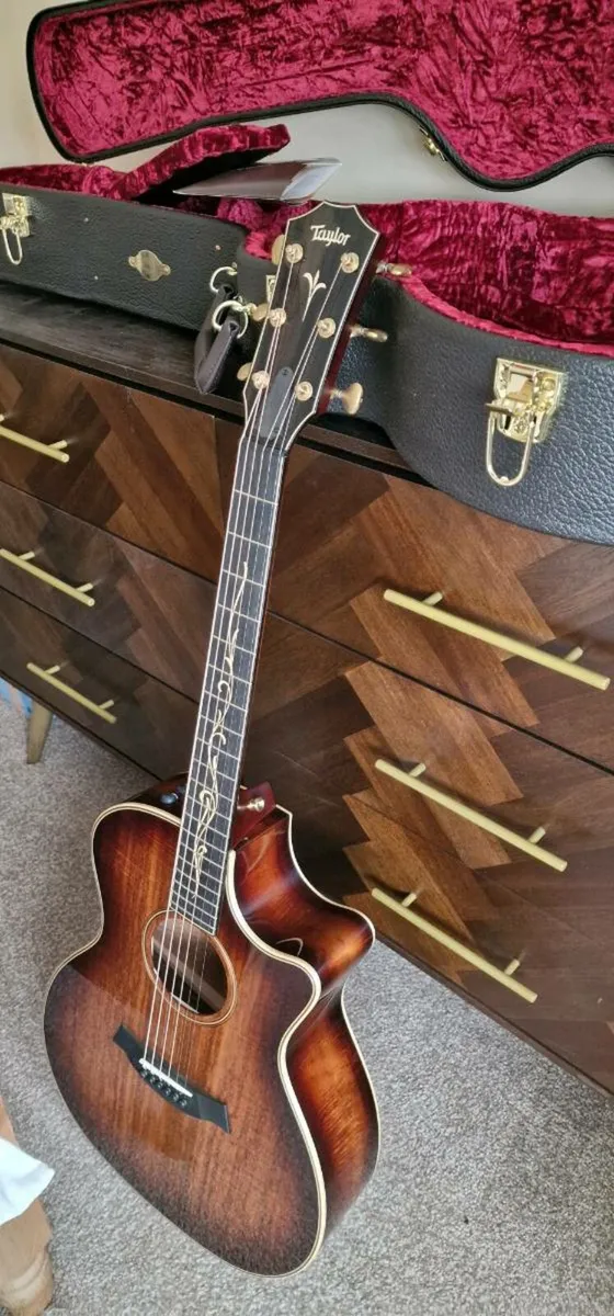Taylor Solid Koa K24ce acousto-electric guitar - Image 1