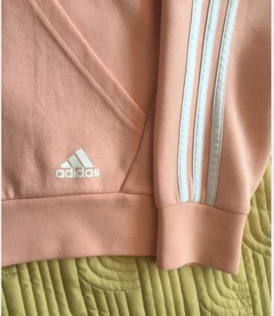 Adidas Peach Hoodie Age 13-14 years - Image 2