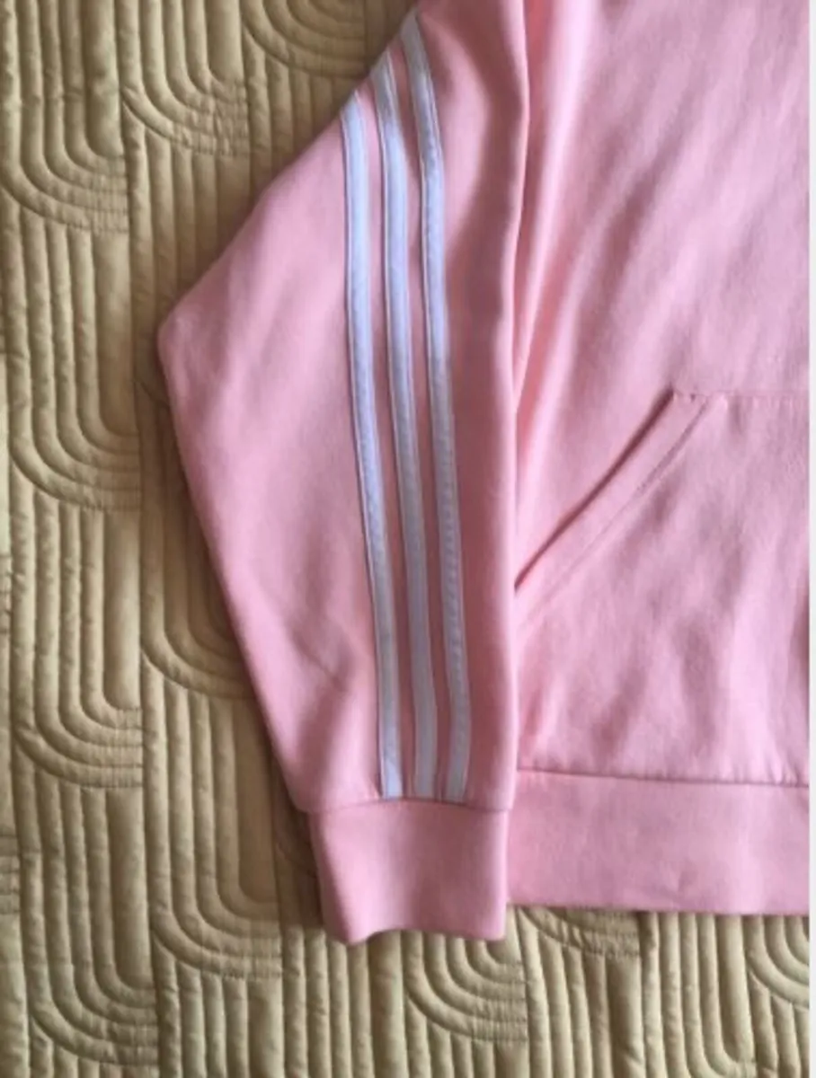 Adidas Peach Hoodie Age 13-14 years - Image 4