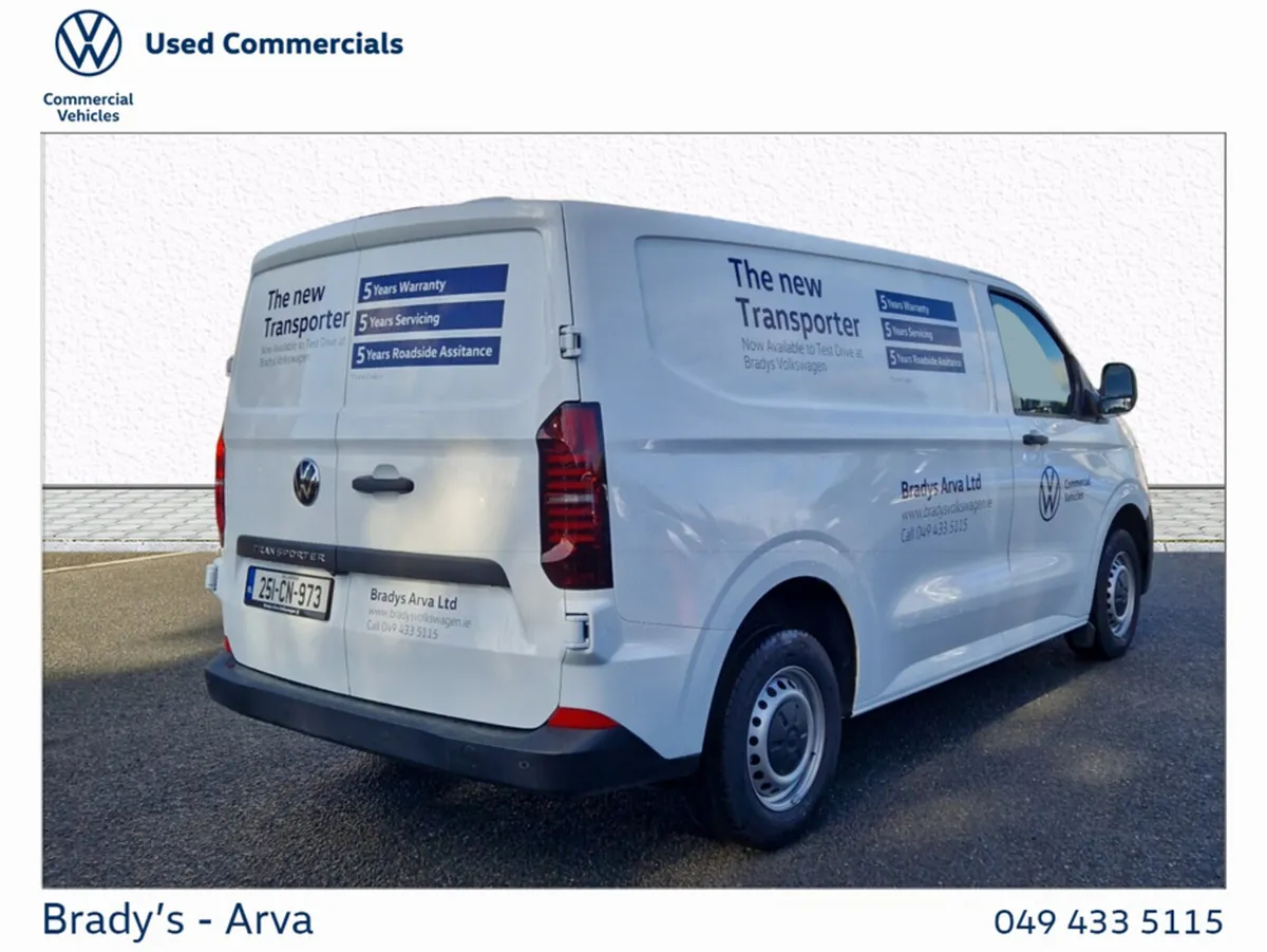 Volkswagen Transporter TRENDLINE SWB28 110BHP M6F - Image 3