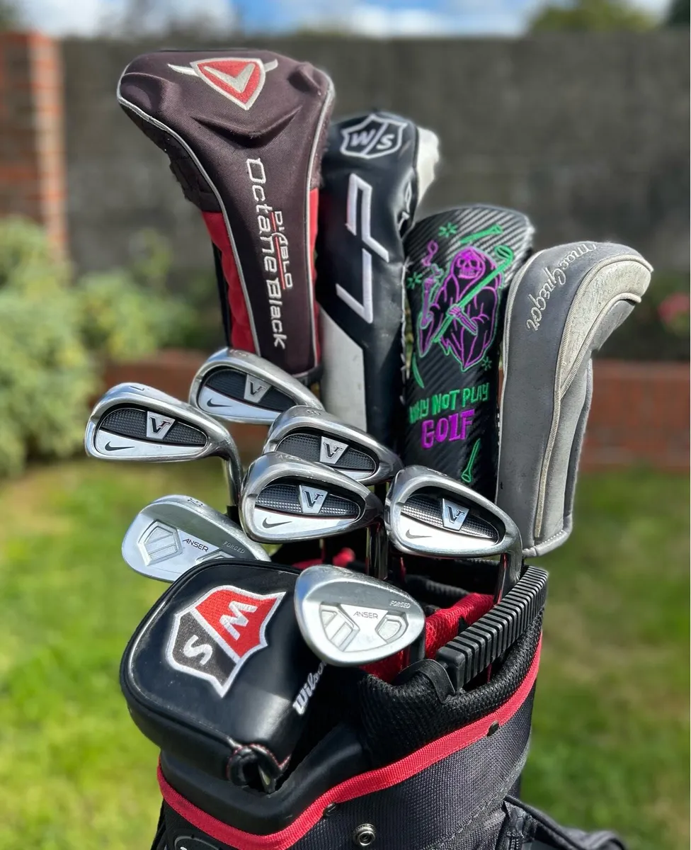 Full set of golf clubs - Image 1
