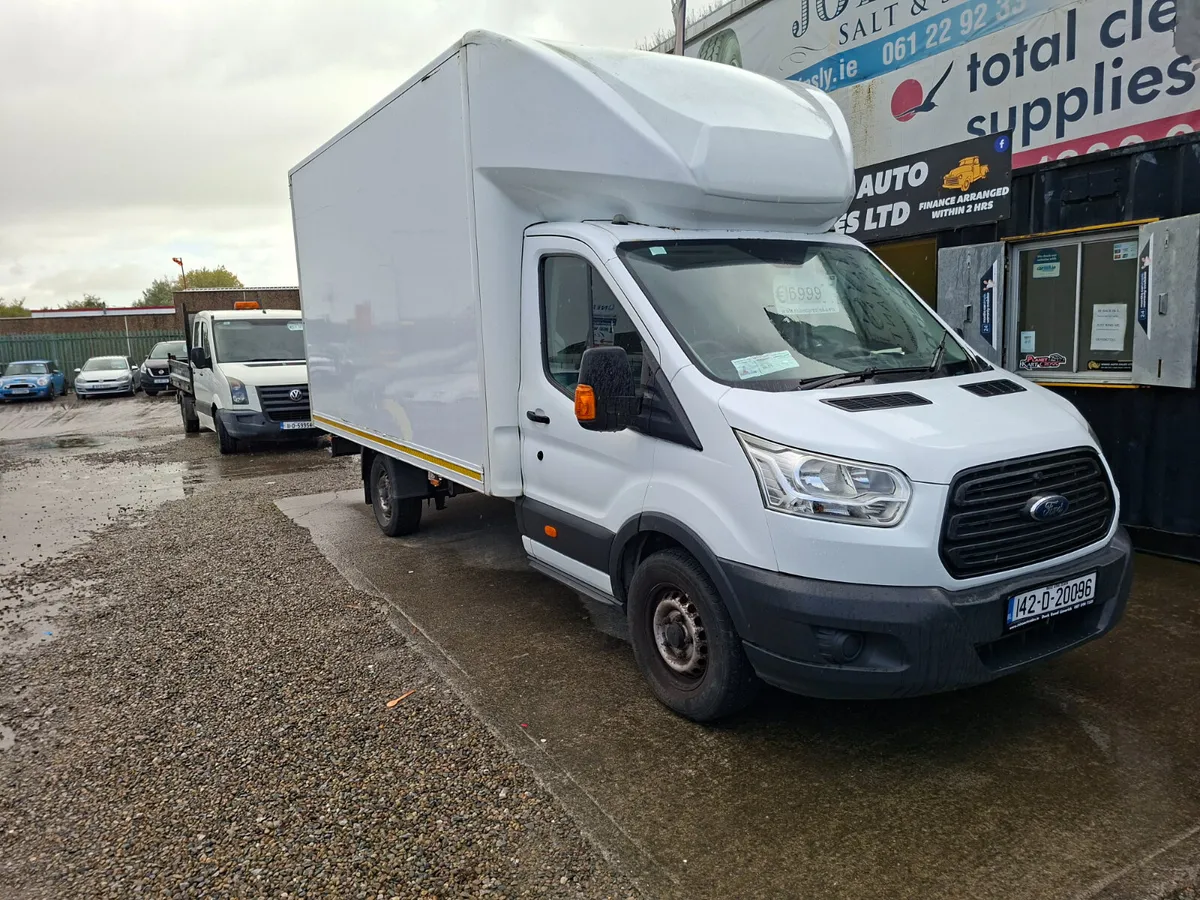 🦏 Ford Transit 2014(142) LUTON box bo new test 🦏 - Image 1