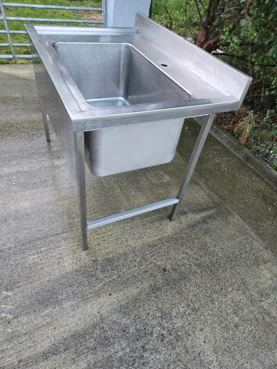 Extra large deep bowl sink stainless steel - Image 4