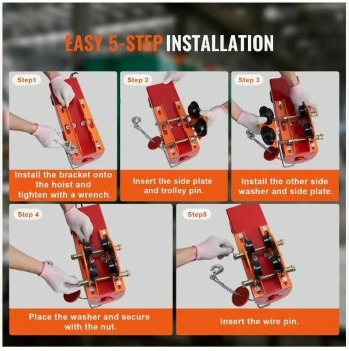 Electric Hoist Manual Trolley - Image 3