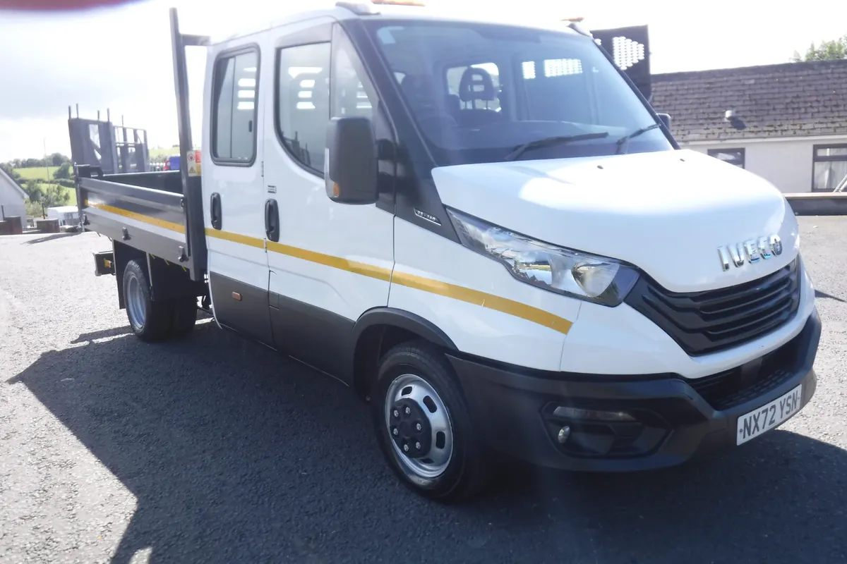 Iveco Daily 35-140 2022 Double cab dropside tipper - Image 2