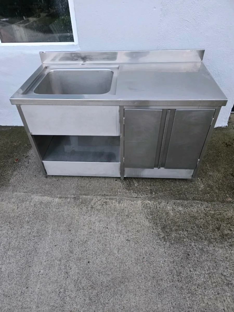 Heavy duty stainless steel sink - Image 2